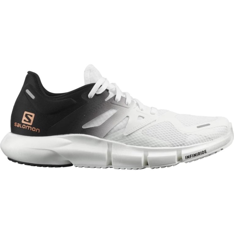 White / Black Salomon Predict 2 Men\'s Running Shoes | IE NJ0851